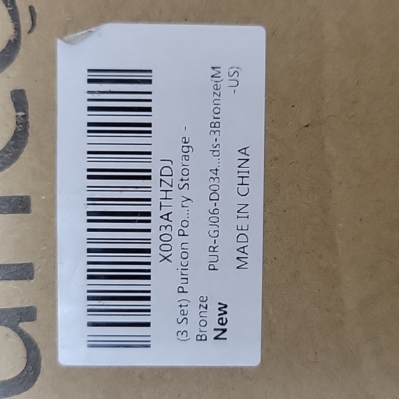 Puricon 15 Adjustable Dividers Pot Rack Pan Lid Organizer, 3 in 1 set Bronze H1 - Picture 6 of 7